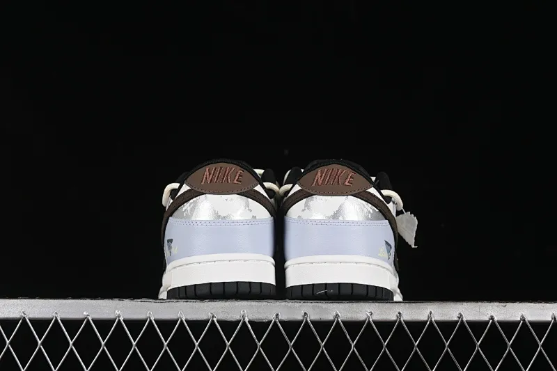 All categories Nk SB Dunk series Nk SB Dunk Low low-top sneakers Nk Dunk Low Panda Prank Heartbeat Email Xinwei Mi Blue Brown SB low-top casual sneakers DD1391-100